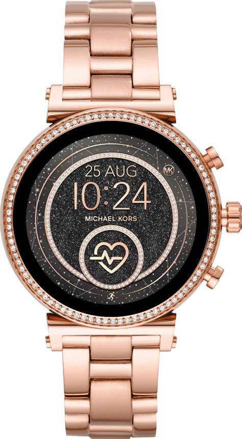 michael kors smartwatch sofie goud